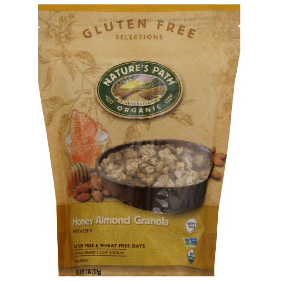 Nature's Path Organic Gluten Free Selections Honey Almond Granola, 11