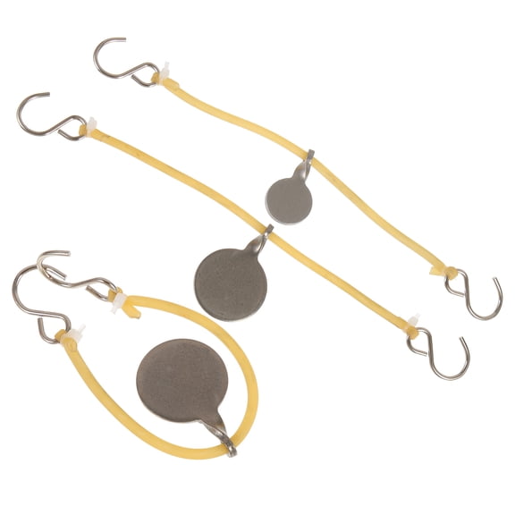 Kitandove Range Targets Stainless Steel Assorted Color 1 Set 4In Diameter