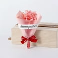 thumbnail image 6 of Tnobhg Mini Artificial Babysbreath Bouquet with Wrapping Paper Bowknot Eternal Preserved Flower Decoration Romantic Mother's Day Valentine' Day Gifts, 6 of 7