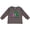 Charcoal, variant on Inktastic Little Sistersaurus Girls Long Sleeve Toddler T-Shirt