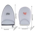 thumbnail image 3 of Heat Resistant Ironing Glove Protective Insulation Pad Handheld Mini Ironing Mat Board Easy to Use for Garment Steamers Round head-dot, 3 of 4