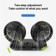 thumbnail image 4 of Ventilador de coche de doble cabeza, dispositivo de refrigeración de 12V y 24V, Usb, 2 velocidades, ajustable, accesorios de coche, regulación del viento, 4 of 5