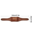 thumbnail image 3 of VBXOAE Thickened Velvet Waist Warmer Belt-Soft Fleece Hand Warmer for Back and Belly Support,Perfect for Outdoor Activities and Recovery,One Size Fits Most, 3 of 3