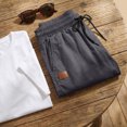 thumbnail image 4 of AzureSilk Cargo Shorts For Mens Casual Shorts Drawstring Summer Shorts Beach Golf Shorts Summer Shorts Athletic Shorts For Men Gym Shorts Men, Size S-XL, 4 of 6