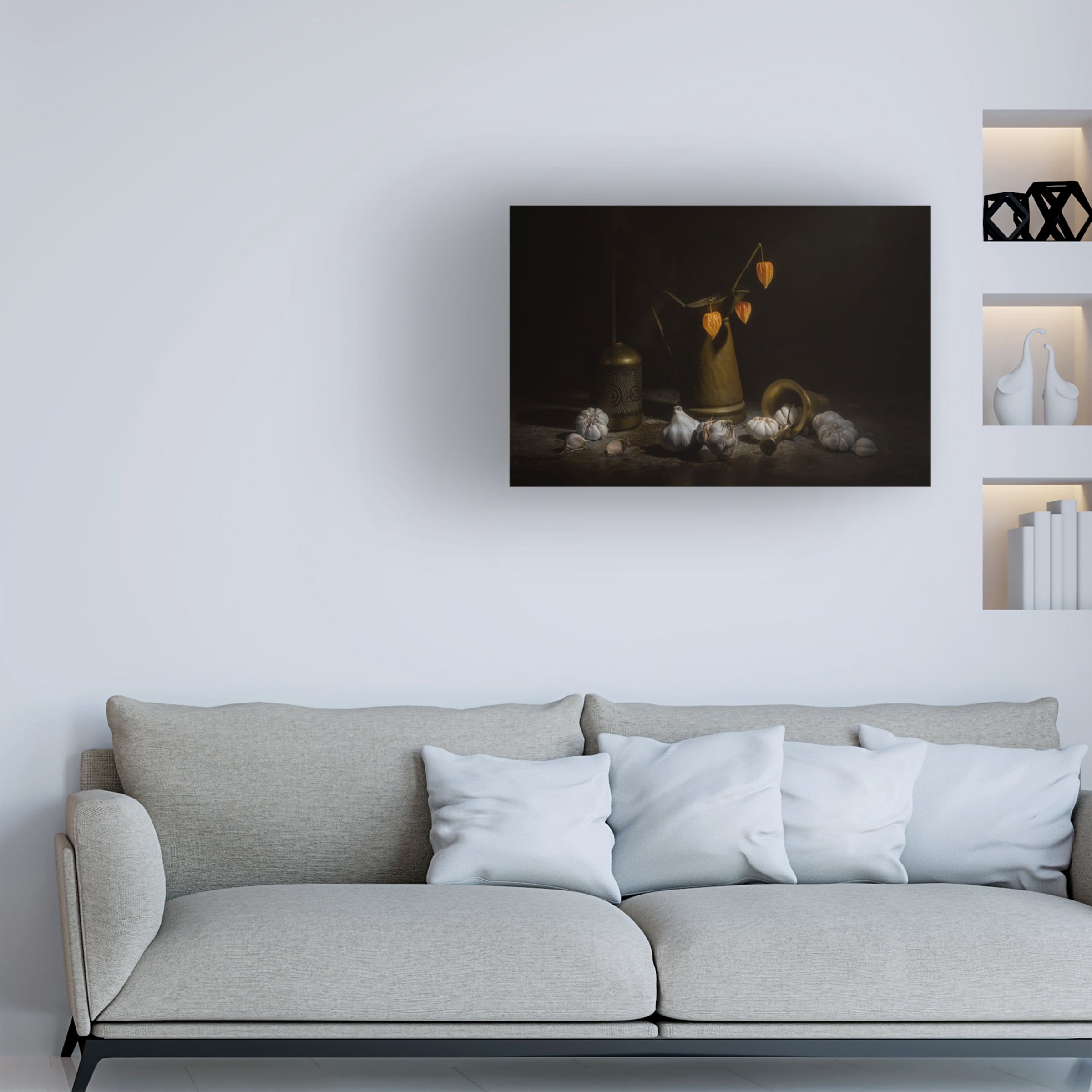 Lydia Jacobs 'Garlics' Canvas Art
