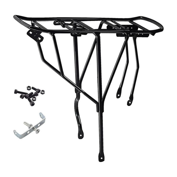 Portabicicletas para equipaje trasero, portaequipajes para bicicleta, soporte para bicicleta de alta resistencia de 250kg, portabicicletas para carga Agujero chico