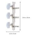 thumbnail image 5 of 2pcs Classical Guitar Tuning Key Peg Tuner Machine Head String Tuner (Accessories are Random Color), 5 of 5