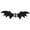 D, variant on Halloween Decorations Outdoor, New Halloween Hairpin Headdress Children's Party Decoration Eye Wing Three-dimensional Hair Clip