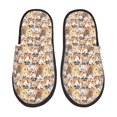 thumbnail image 1 of Fotbe Cute Puppy Pantuflas Peludas para Mujer con Estampado, Zapatillas de Peluche, Zapatos de Invierno para Casa, Uso Interior y Exterior-Medium, 1 of 8