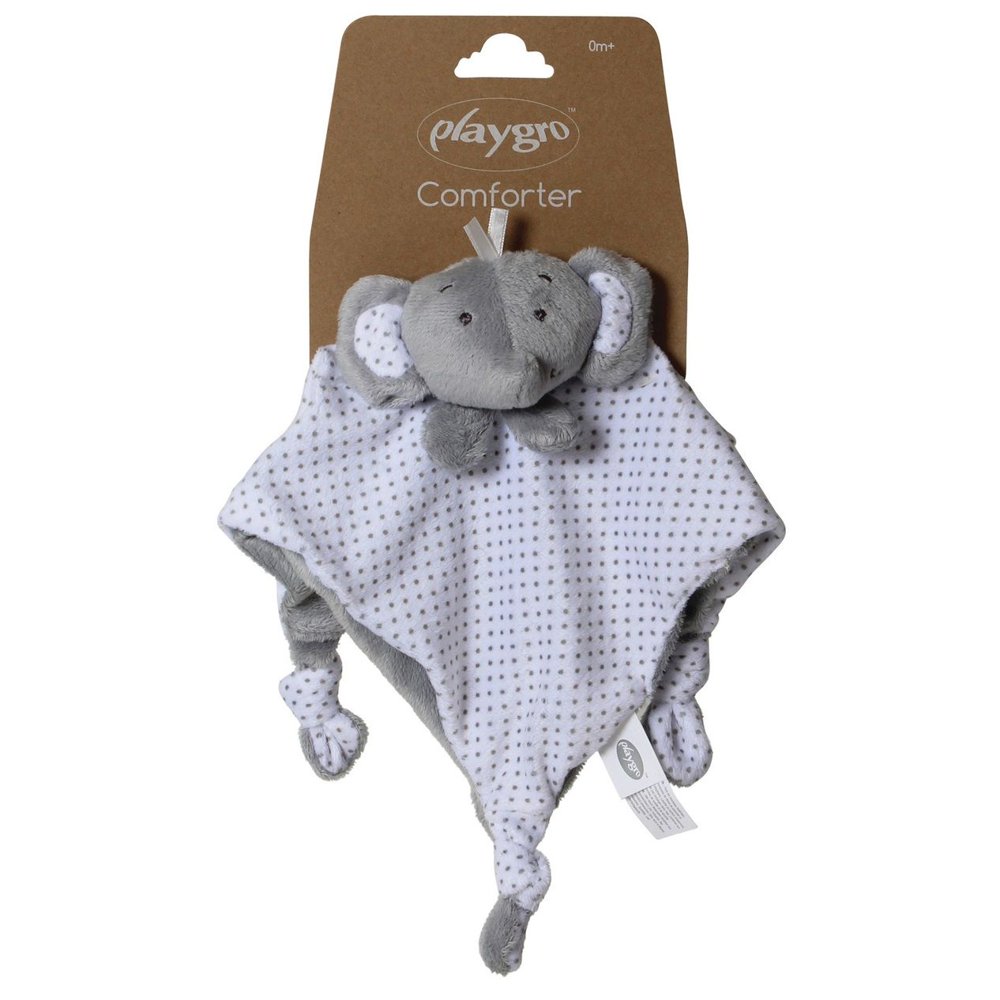 Elephant Comforter - Infant Toy by Playgro (6985561) - Walmart.com ...