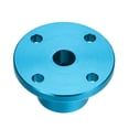 thumbnail image 4 of 6mm Dia H15xD15 Rigid Flange Coupling Motor Guide Shaft Coupler for DIY Parts Sky Blue 2pcs, 4 of 5
