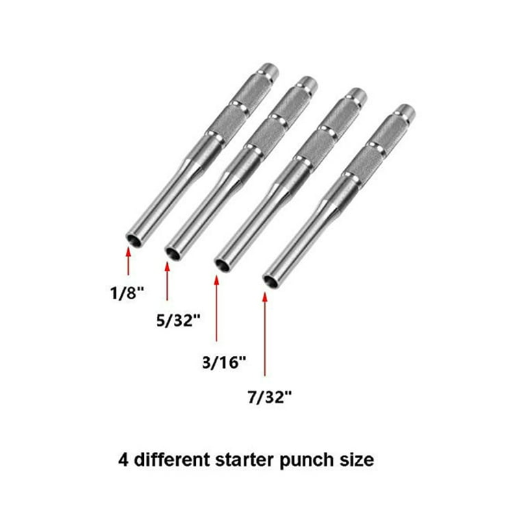 Punch Hollow Steel Punch Chisel, Steel End Starter Punch