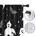 thumbnail image 4 of Blackout Kids Curtains,Spooky Halloween Silhouette Pattern Childrens Insulated Curtains Set Of 2,Bedroom Essentials,Toddler Room Decor 52"x63", 4 of 5