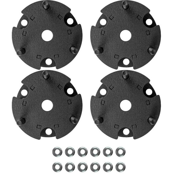 Fits 2021-2023 Ford Bronco Tuff Country Lift Kit Suspension 22500 2 Inch Front Lift; 2 Inch Rear Lift; Black Components; With Front And Rear Strut Assembly Spacers/Hardware