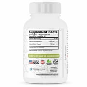 Ashwagandha Capsules - Extra Strength 1300mg Pure Ashwagandha Supplement with Black Pepper for Maximum Absorption - Natural Well-Being & Balance Support - Vegan Friendly for Men & Women - 60 Capsules