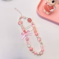 thumbnail image 3 of CIMAXIC Phone Chain Durable Strawberry Bowknot Heart Design Phone Chain Phone Decoration,5.91"X0.79"X0.39", 3 of 5