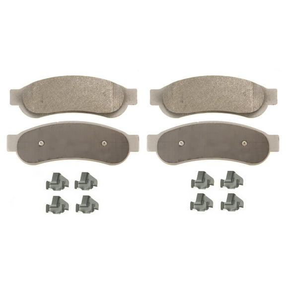 Wagner ThermoQuiet MX1334 Semi-Metallic Disc Brake Pad Set