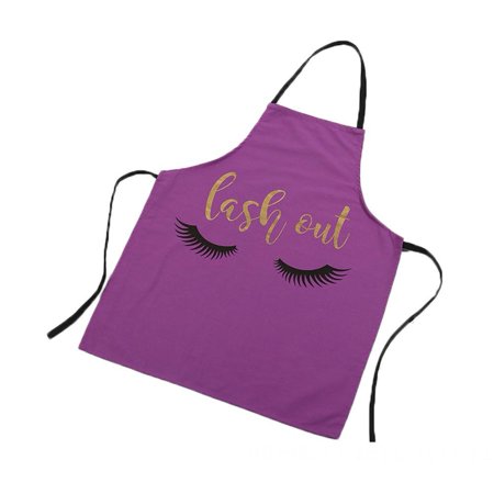 

Cooking Apron Delicate Durable Premium Apron with Adjustable Leather Straps Multiple Styles (1 Piece) Purple 1PCS