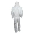 thumbnail image 3 of A30 Elastic-Back and Cuff Hooded Coveralls - Double Extra Large, White (25/Carton), 3 of 6
