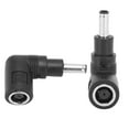 thumbnail image 1 of Power Connector,2pcs DC Angle Adapter Laptop Charging Converter Elbow Cable Adapter Rugged and Tough, 1 of 14