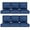 Blue, variant on Outdoor Chair Cushions, 24"x23" High-Density Foam Deep Seat Patio Cushions with Olefin Fabric & Removable Zipper Cover, Outdoor Furniture Replacement Cushions Set of 2 for Chair Sofa Couch - Blue