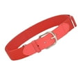 thumbnail image 3 of Baseball Belt Softball Belt Fashion Belt for Sports Enthusiast Fine Workmanship Dry Easy to Adjust Comfortable to Wear Red, 3 of 10