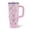 Pink Checkered, variant on Cely x TAL 32oz Stainless Steel Skye Tumbler with Handle and Fip-up Straw, Zebra