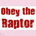 thumbnail image 2 of CafePress - Obey The Raptor Infant Bodysuit - Baby Light Bodysuit, Size Newborn - 24 Months, 2 of 4