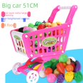 thumbnail image 3 of Carrito de compras para niños, casa de juegos, juguete de simulación, carrito para bebés, fruta cortada, se puede seleccionar una variedad de autos grandes, medianos y pequeños, 3 of 5