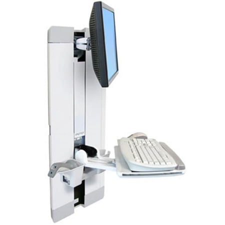 UPC: 0698833015317 | Ergotron Styleview Vertical Lift Patient Room – White –