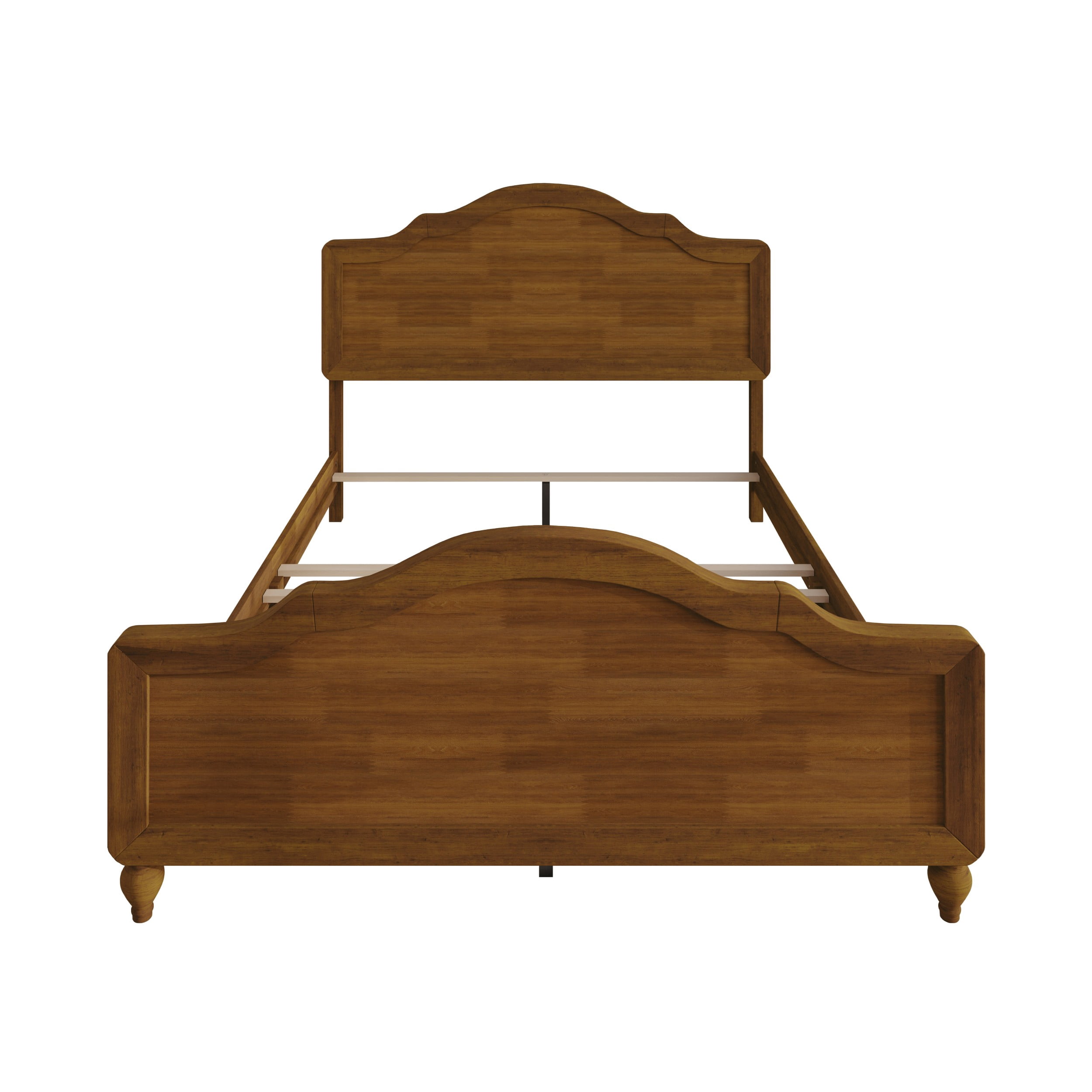 Home Design Hinton Queen Platform Bed, Brown