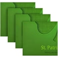 thumbnail image 5 of Dreamtimes St Patrick's Day Clover Cloth Napkins Set of 4, Oversized Washable Reusable Polyester Dinner Table Napkins for Family, Restaurant, Party Decor, 20"x 20", 5 of 7