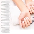 thumbnail image 4 of Uñas Postizas de Cristal Falsas JM-32 de 120 Pcs Transparentes, 4 of 5