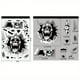 thumbnail image 5 of 1pc Halloween Skeleton Window Sticker Skull Head Bat Static Glass Window Stickers Happy Halloween Party Ghost Festival Door Wall Decor Home Decor, Room Decor, 5 of 5