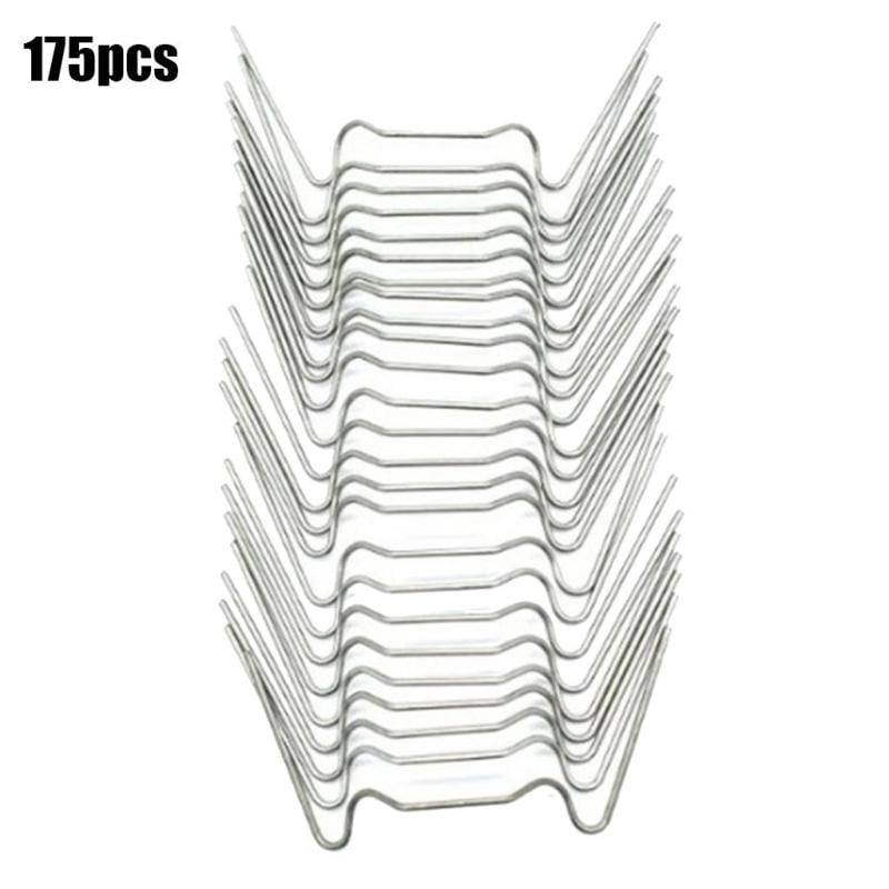 175 Pcs Glazing Clips Stainless Steel W Type 1.2mm Thick