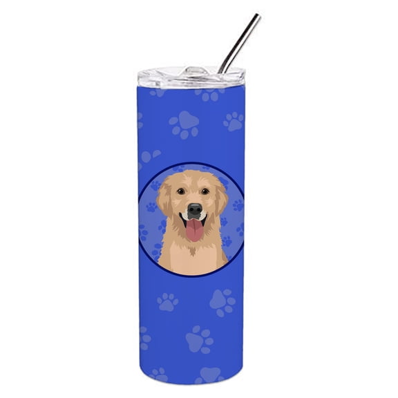 Golden Retriever Fawn #3  Stainless Steel 20 oz Skinny Tumbler 3 in x 8.25 in