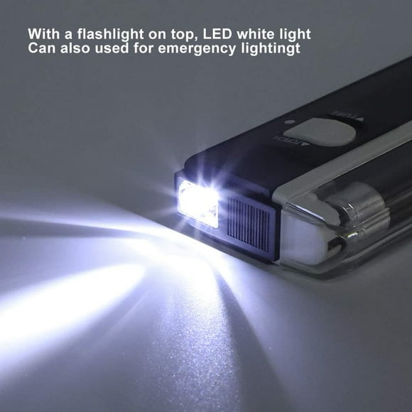 SUTENGDA Portable Banknote Checker Black Light UV Flashlight UV Black Light Handheld Flashlight UV Counterfeit Money Tester Torchlight for Checking Counterfeit Money Stains Hotel Roo