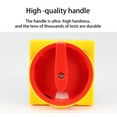 thumbnail image 3 of Maytalsory 690V Bench Drill Rotary Cam Cutoff Switch Replacement Machine Power Shutoff Main Knob ABS Machines Accessories, 3 of 6