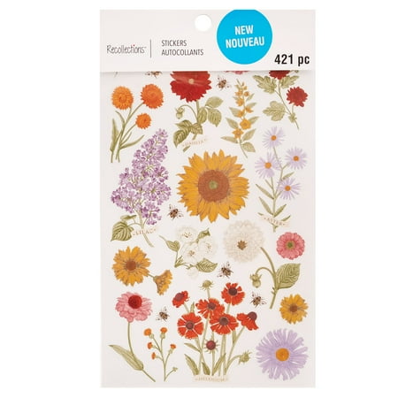 UPC: 0195158488951 | Wildflower Stickers by Recollections™