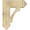 thumbnail image 3 of Ekena Millwork 6"W x 20"D x 24"H Legacy Arts & Crafts Rough Sawn Bracket, Douglas Fir, 3 of 4