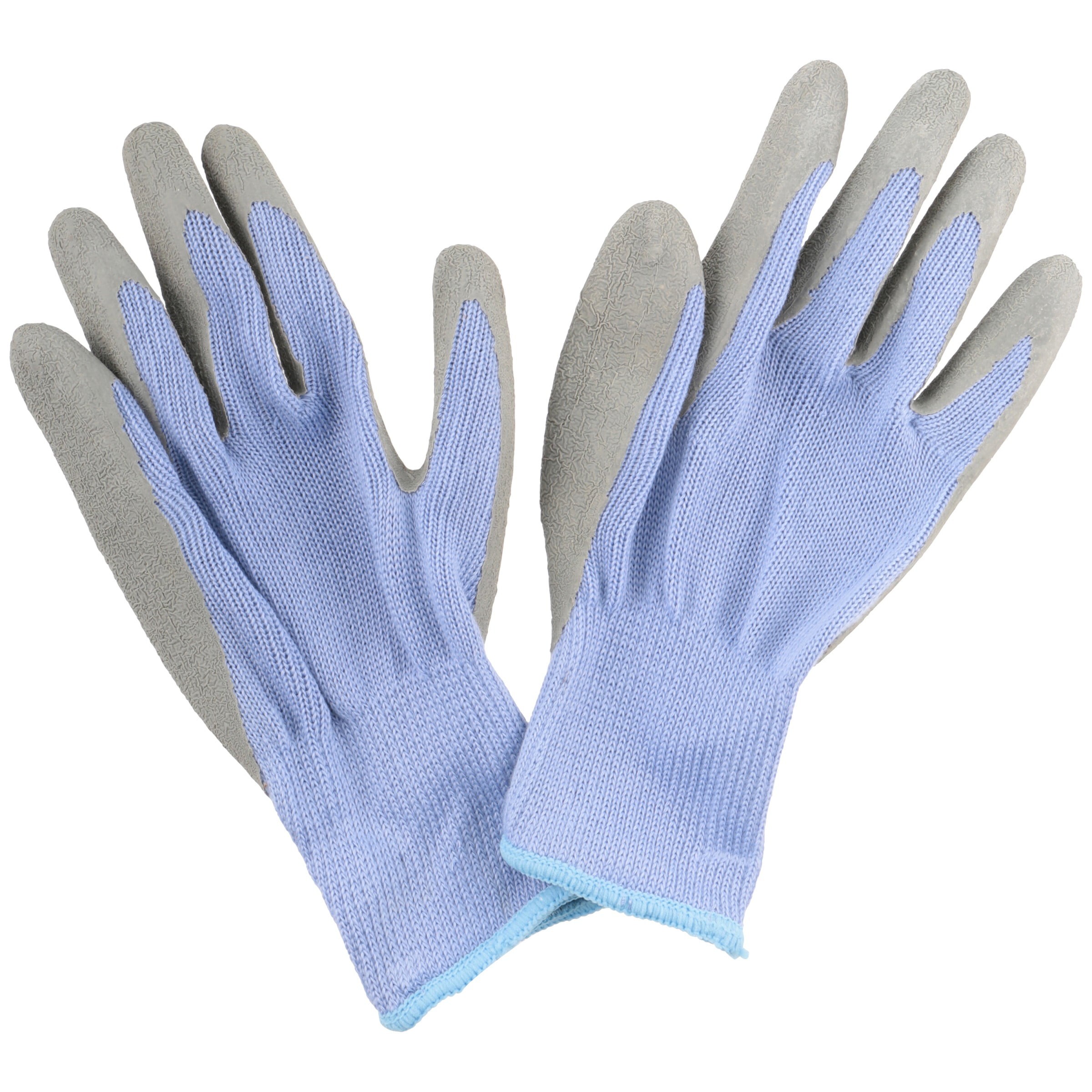 Berkley Fishing Coated Grip Gloves Blue/Grey 2 Pr ~ New 