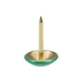 thumbnail image 5 of Uxcell 0.43''x0.67'' Upholstery Nails Tacks Round Head Thumb Push Pins Iron Green 150Pcs, 5 of 5