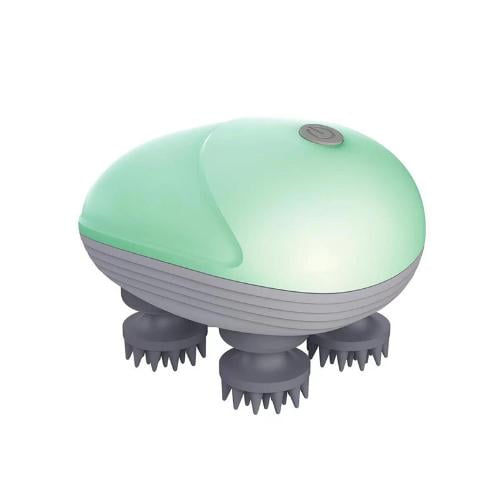 Electric Pet Massager for Dogs and Cats, Cordless Handheld Dog Cat Massage Tool with 4 Massage