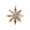 A, variant on Champagne Gold 8-Point Snowflake Christmas Ornament, 1.63 x 1.78-Inch Openwork Hanging Pendant for Christmas Tree, Wreath, Mantel, Window and Winter Holiday Decor