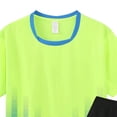 thumbnail image 4 of Faraee Toddler Boys Clothes Athletic Summer Short Sleeve T-Shirt and Shorts Kids Quick Drying Outfit Sport Team Soccer Set Light Green 3-4 Years, 4 of 5