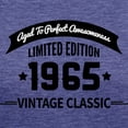 thumbnail image 3 of CafePress - Birthday Born 1965 Aged To Perfectio T Shirt - Womens Tri-blend T-Shirt, 3 of 4