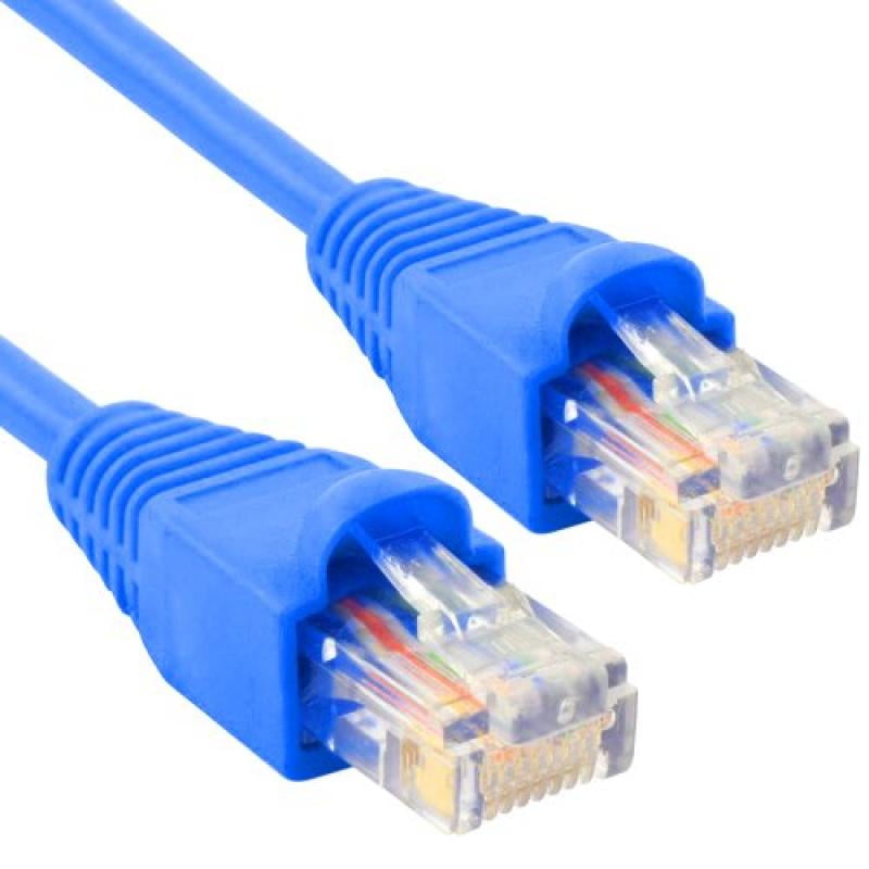 Link Depot 50' Enhanced CAT6 Networking Cable, Assorted Colors
