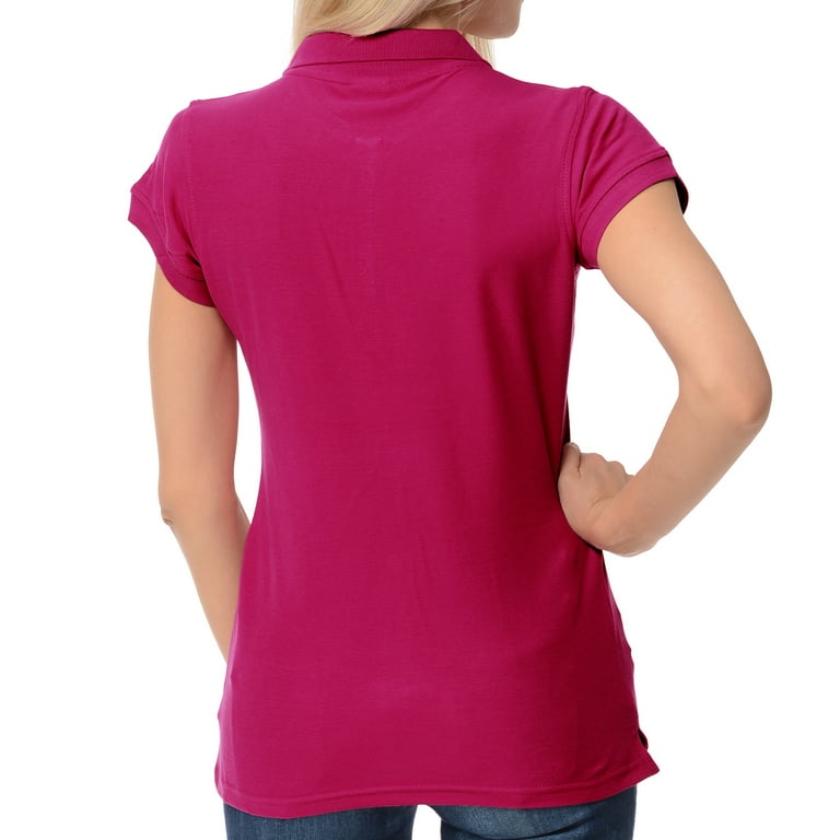 Polo shirts for 2025 women at walmart