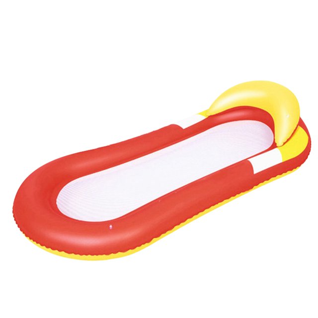 Piscine Simple Gonflable Flottant Raft Salon Flottant Chaise Jouet d'Eau pour les Hommes WomenRed