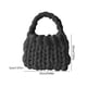thumbnail image 4 of Bolso tejido a mano Kuymtek Lana Islandia Bolso Mensajero Hombro negro, 4 of 6
